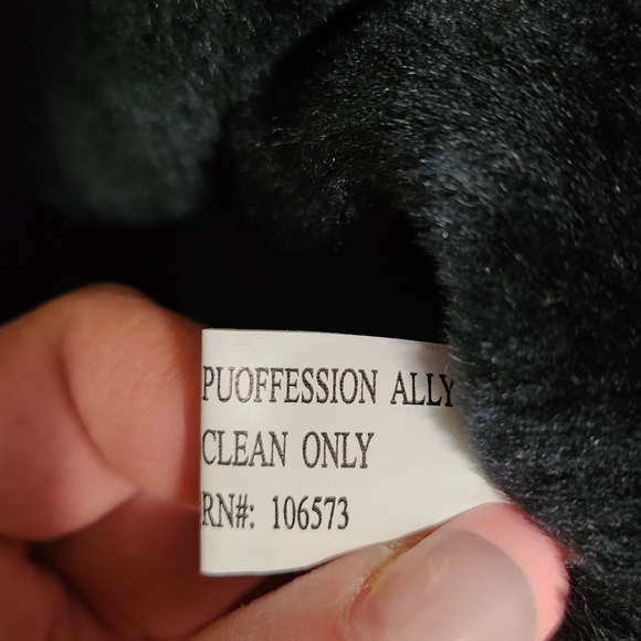 OSCAR PIEL Leather USA Flag Jacket Mens Large Black Red White Blue Stars Stripes - Picture 12 of 15